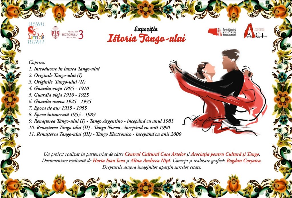 Expoziție despre istoria tango-ului