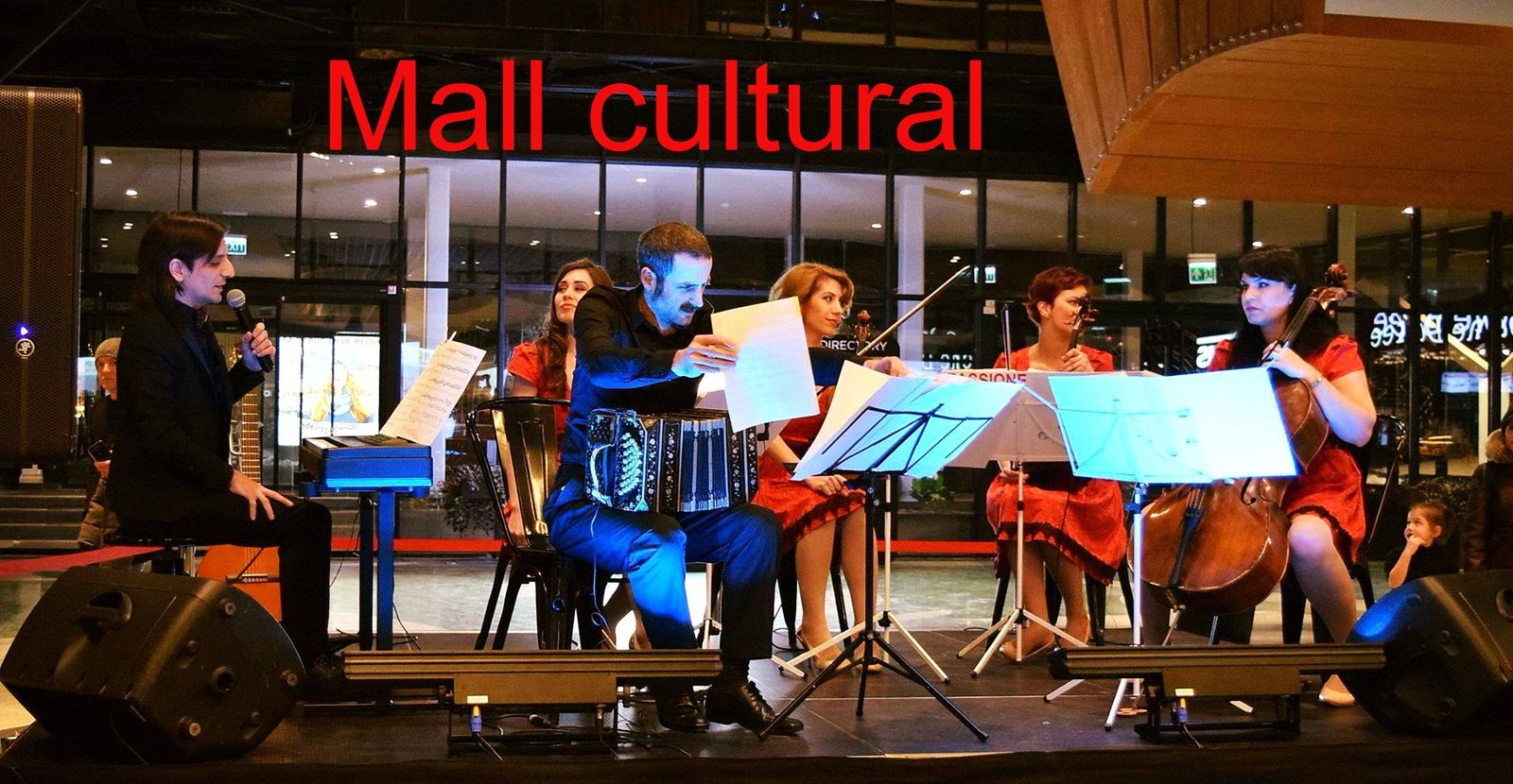 Spectacol de tango în mall